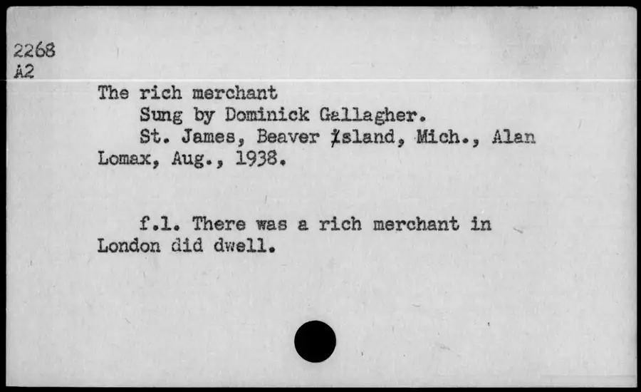 Photograph: The rich merchant, 1938-08.