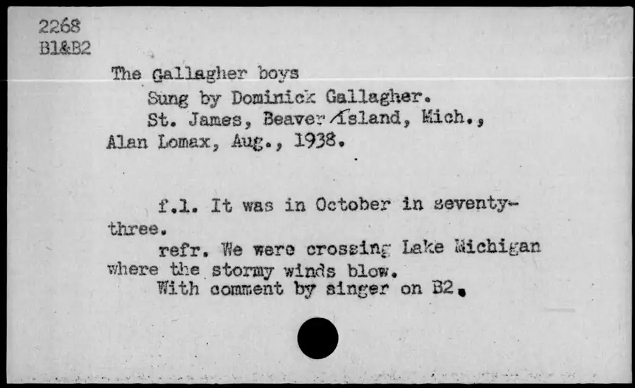 Photograph: The Gallagher boys, 1938-08.