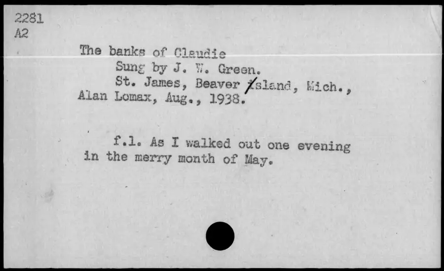 Photograph: The banks of Claudie, 1938-08.