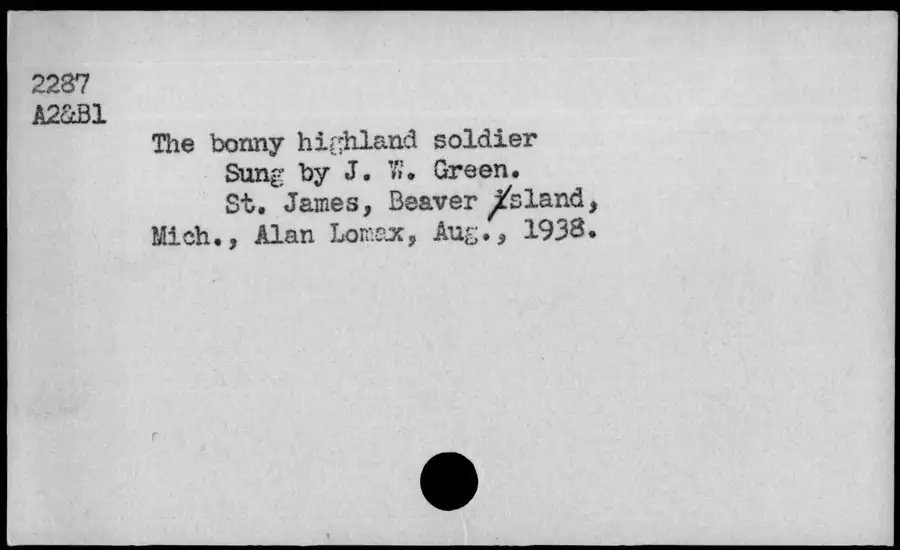 Photograph: The bonny highland soldier, 1938-08.