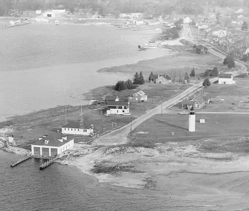 Beaver Island Harbor Light, Lake Michigan (U.S. Coast Guard archive photograph)